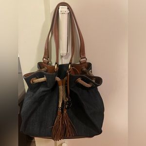 Michael Kors denim purse